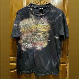 Vintage 1980s Barefoot Racing Tee Sz L